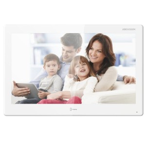 Interphone Hikvision DS-KH9510-WTE1(B) Blanc 1 Pièce