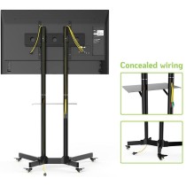 Support de table d'écran Techly 309982 65"