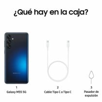 Smartphone Samsung Galaxy M55 6,7" 8 GB RAM 128 GB Schwarz