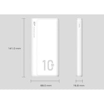 Powerbank Silicon Power SP10KMAPBKQP150W Blanc 10000 mAh