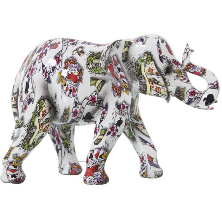 Deko-Figur Alexandra House Living Bunt Kunststoff Elefant 14 x 21 x 29 cm