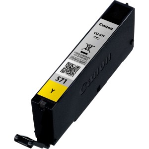 Cartouche d'encre originale Canon CLI-571Y Jaune