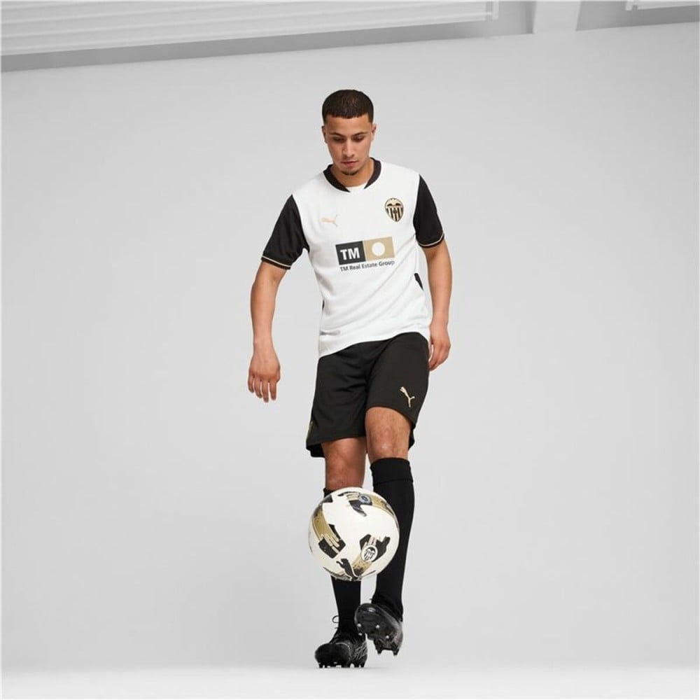 Men's Short-sleeved Football Shirt Puma Valencia C.F. Home Replica