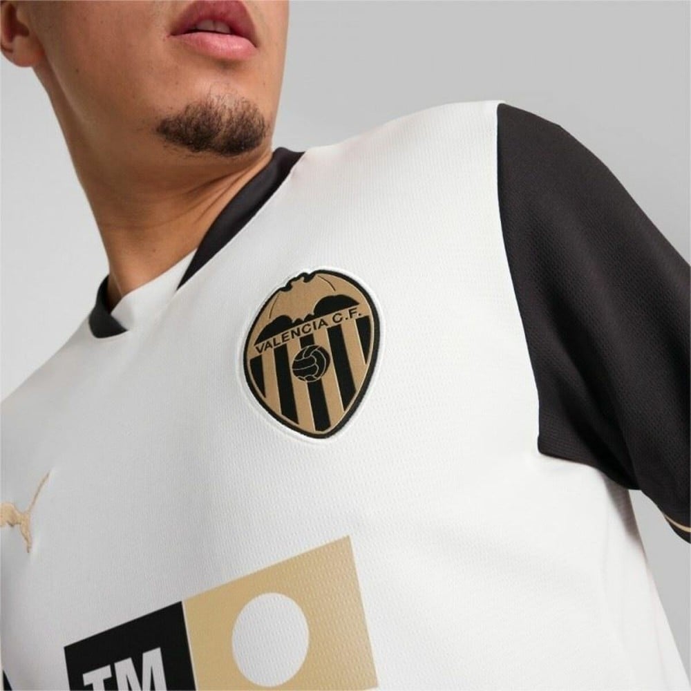 Men's Short-sleeved Football Shirt Puma Valencia C.F. Home Replica