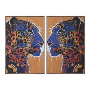 Canvas Home ESPRIT polystyrene Canvas 80 x 4,5 x 120 cm