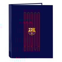 Ring binder F.C. Barcelona 24/25 Maroon Navy Blue A4 26.5 x 33 x 4 cm