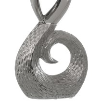 Deko-Figur Alexandra House Living Silberfarben 23,5 x 9 x 38 cm