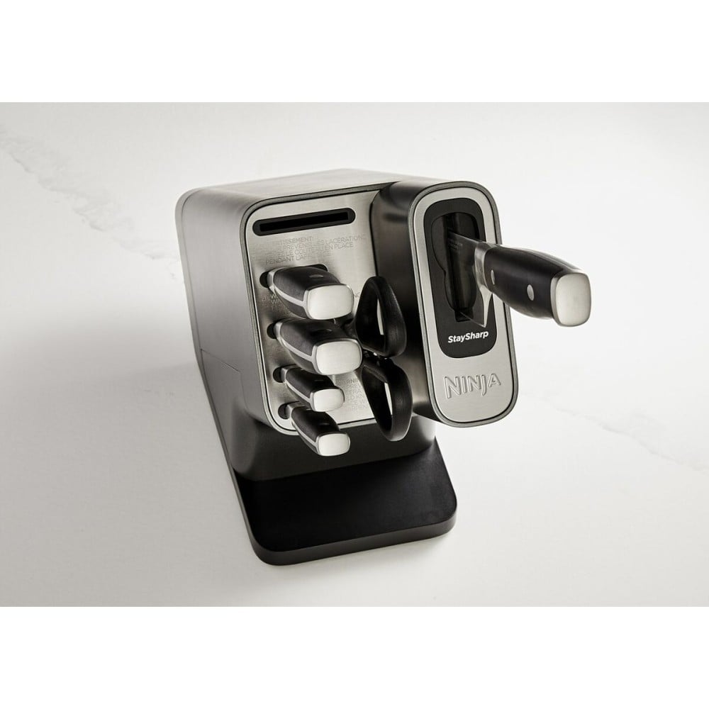 Messerset NINJA K32006EU Schwarz Silberfarben Edelstahl
