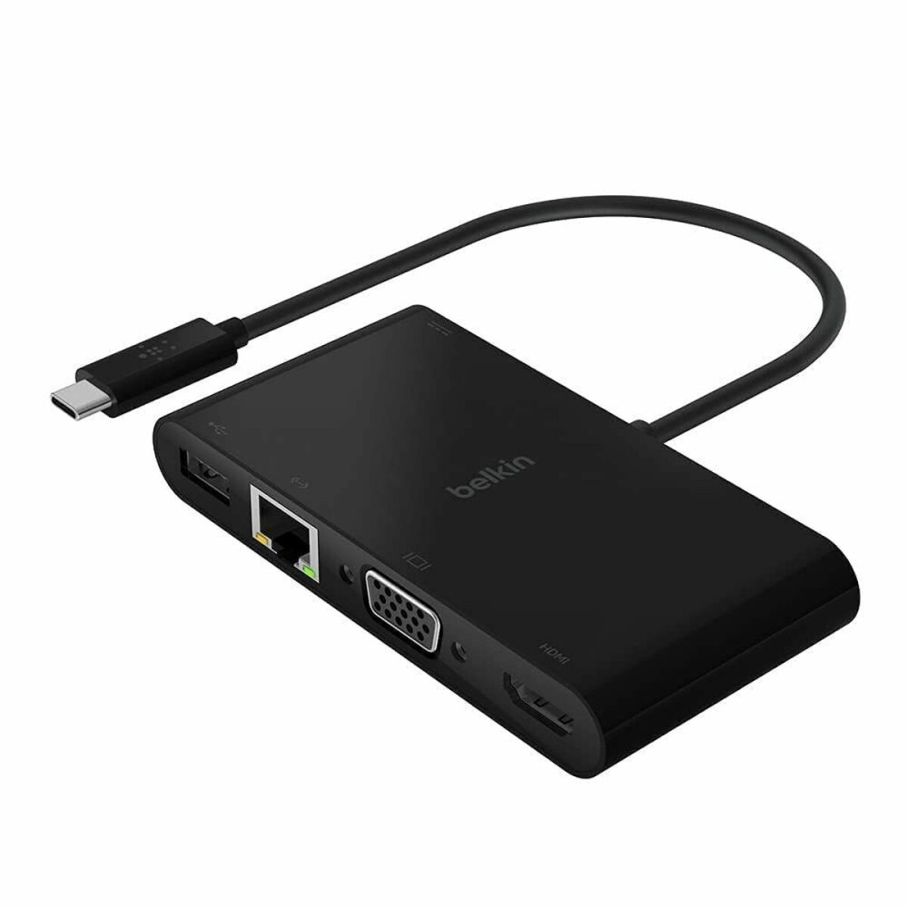 Hub USB Belkin AVC004BTBK Noir