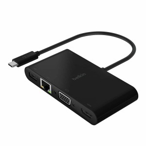 Hub USB Belkin AVC004BTBK Noir