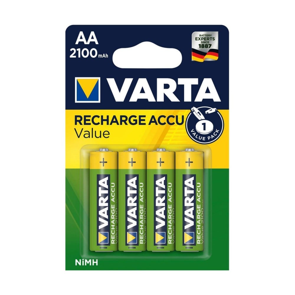 Piles Rechargeables Varta Blx4 2100Mah