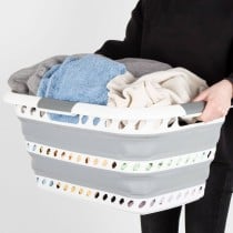 Panier à Vêtements Pliable Aktive polypropylène TPR 61 x 7,5 x 43 cm 61 x 28 x 43 cm (4 Unités)