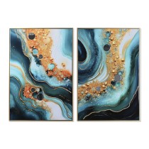Canvas Home ESPRIT polystyrene Canvas 62 x 4 x 92 cm