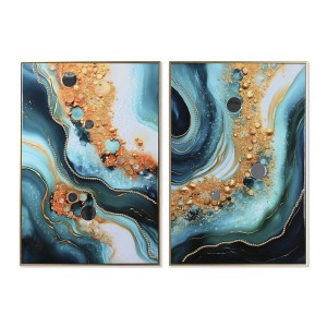 Canvas Home ESPRIT polystyrene Canvas 62 x 4 x 92 cm