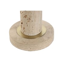 Tischlampe Home ESPRIT Beige Leinen Marmor 35 x 35 x 72 cm