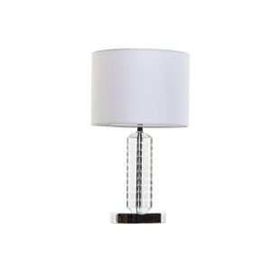 Tischlampe Home ESPRIT Weiß Kristall 50 W 220 V 25 x 25 x 42 cm