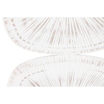 Wall Decoration Home ESPRIT White Modern Aged finish 89 x 2,5 x 89 cm