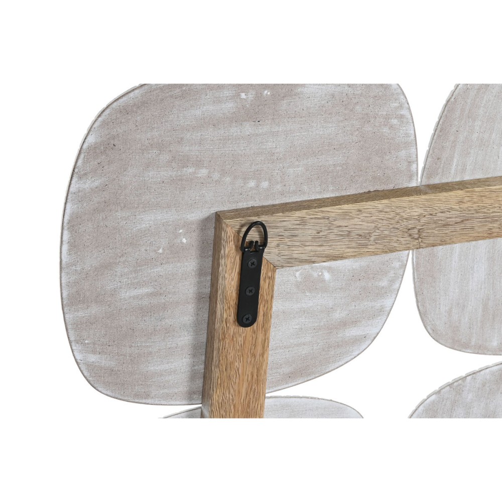 Wall Decoration Home ESPRIT White Modern Aged finish 89 x 2,5 x 89 cm