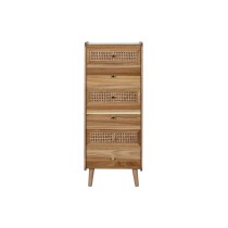 Chest of drawers Home ESPRIT Brown Acacia MDF Wood 40 x 30 x 104,5 cm