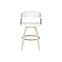 Hocker Home ESPRIT Weiß Holz 51,5 x 47,5 x 94,5 cm