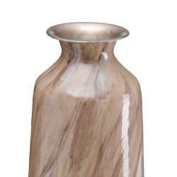 Vase Beige Fer 28 x 28 x 84 cm