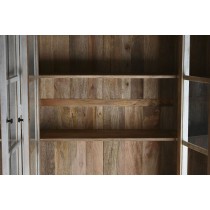 Displayständer Home ESPRIT Weiß Kristall Mango-Holz 200 x 45 x 230 cm