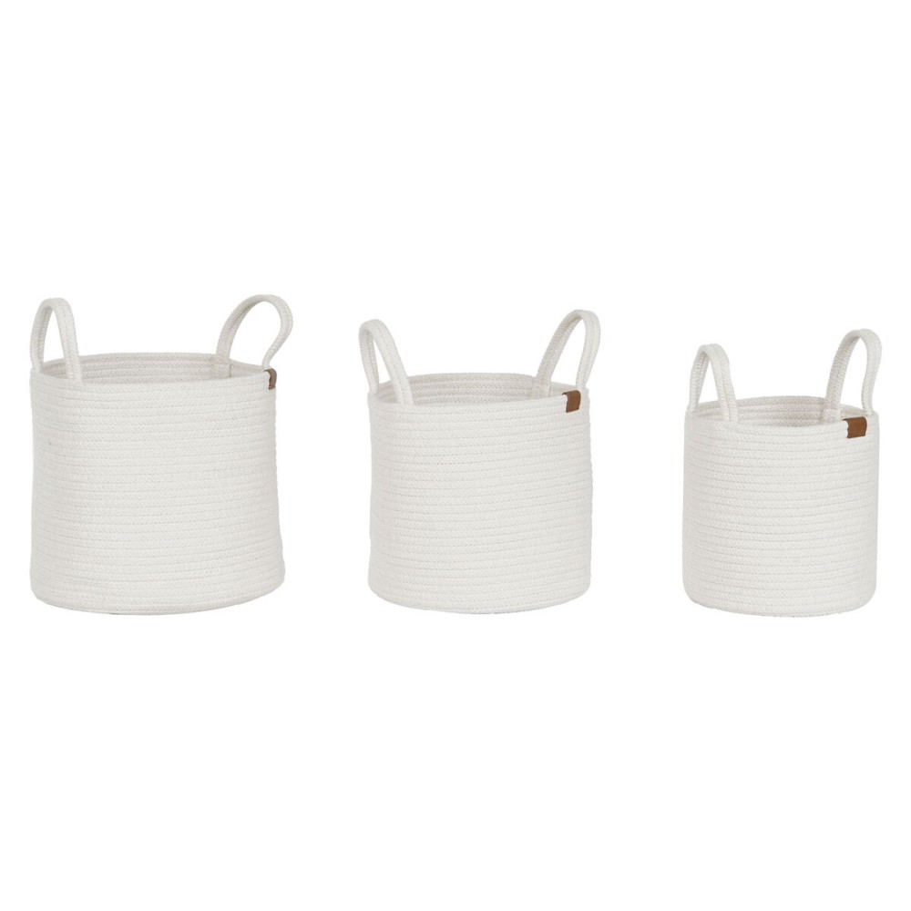 Korb-Set Home ESPRIT Moderne 30 x 30 x 28 cm