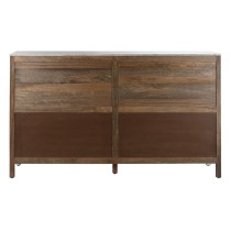 Buffet Home ESPRIT Blanc Verre Bois de manguier 175 x 45,2 x 105 cm