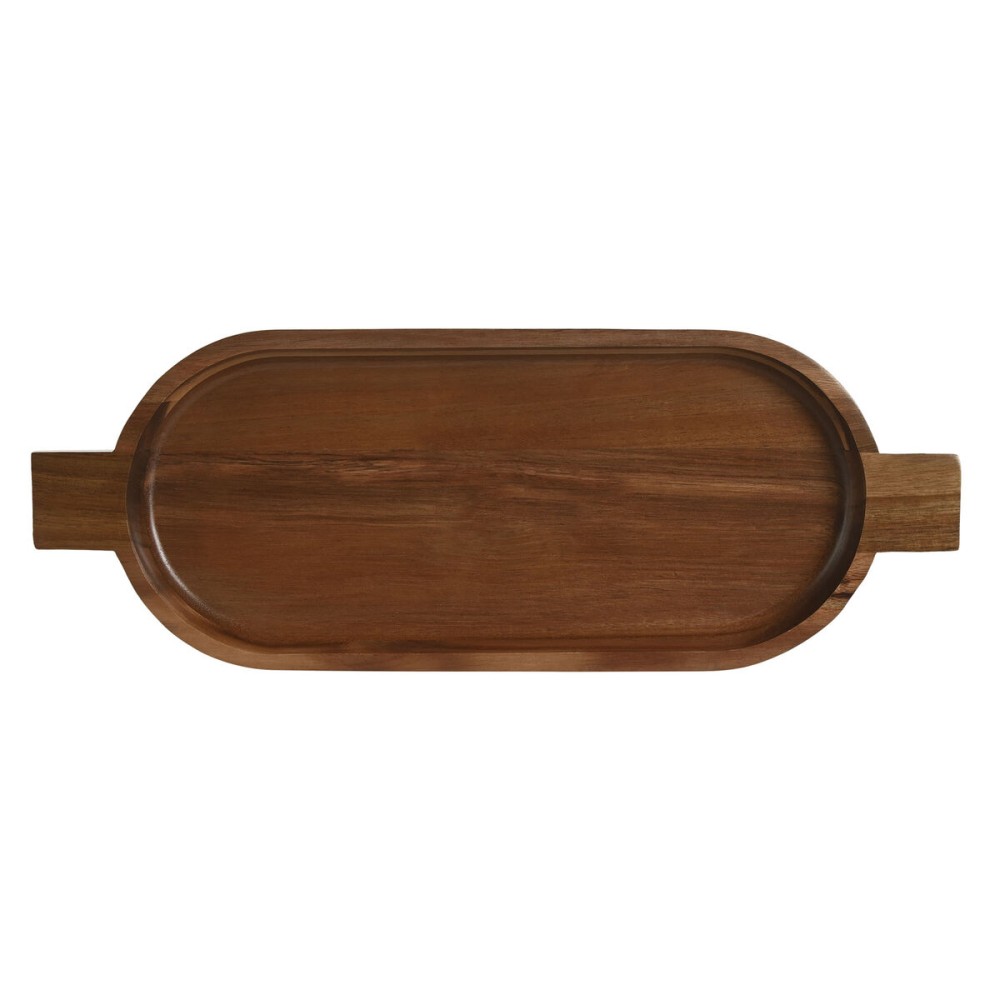 Snack tray Home ESPRIT Natural Acacia 48,5 x 18 x 3,5 cm