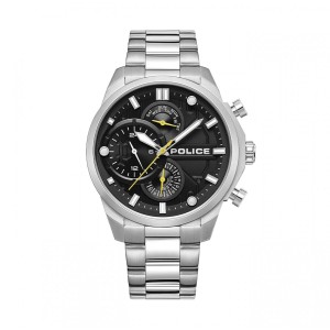 Montre Homme Police PEWGK0039204 Noir Argenté