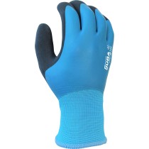 Arbeitshandschuhe JUBA Polyester Nylon Nitril Heiß Blau