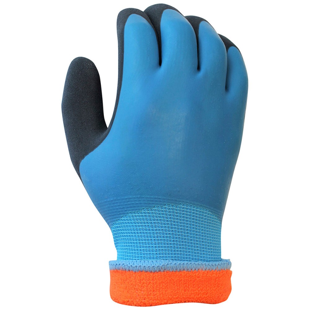 Gants de travail JUBA Bleu Nitrile Chaud