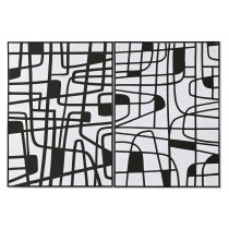 Leinwand Home ESPRIT polystyrol Leinwand 103 x 4,5 x 143 cm