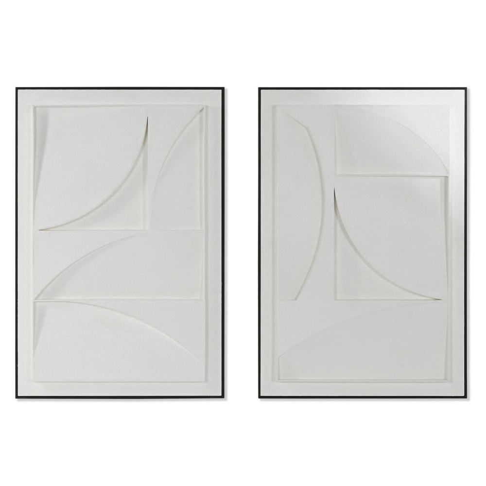 Bild 3D Home ESPRIT Gips Holz MDF 60 x 6,5 x 90 cm