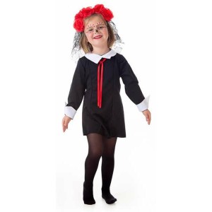 Verkleidung für Kinder Catrina 4-6 Jahre 1 Jahr