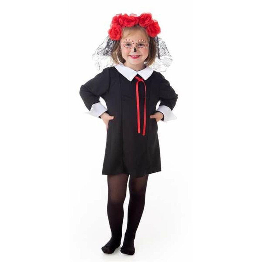Verkleidung für Kinder Catrina 4-6 Jahre 1 Jahr