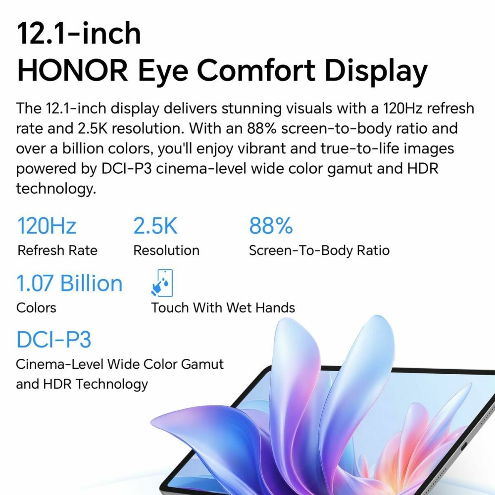 Tablette Honor 5301ANNU Octa Core 8 GB RAM 256 GB Gris