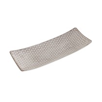 Centre de Table Versa Blanc Bois MDF 13 x 3 x 34 cm