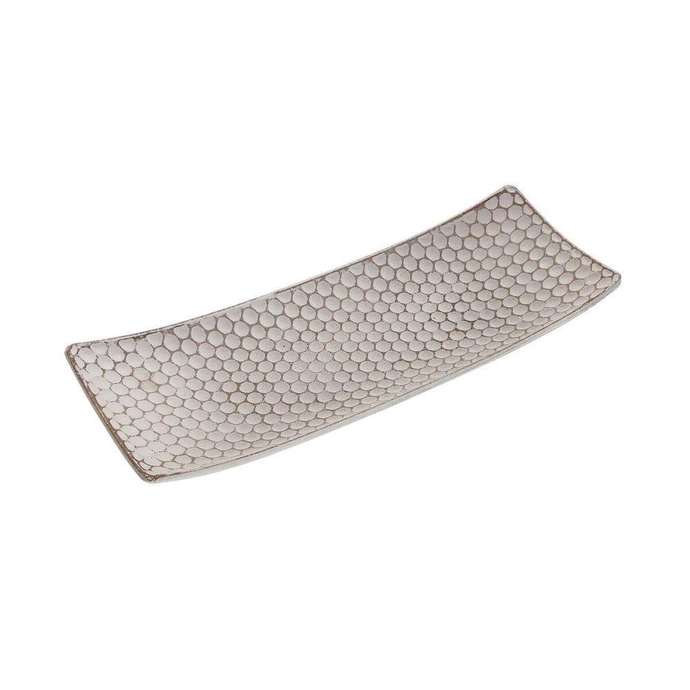 Centerpiece Versa White MDF Wood 13 x 3 x 34 cm