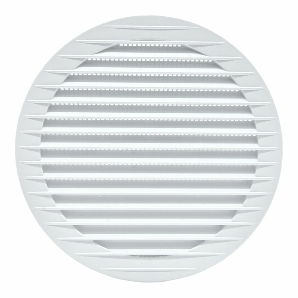 Grille de ventilation EDM 87721 Blanc Ø 15 cm