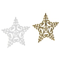 Weihnachtsbaumkugeln Home ESPRIT Gold Polyäthylen 28 x 6 x 24 cm (55 Stücke)