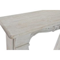 Façades de cheminée Home ESPRIT Blanc Sapin Cottage Finition vieillie 88 cm 125 x 27 x 104 cm 123 X 26,5 X 105 cm