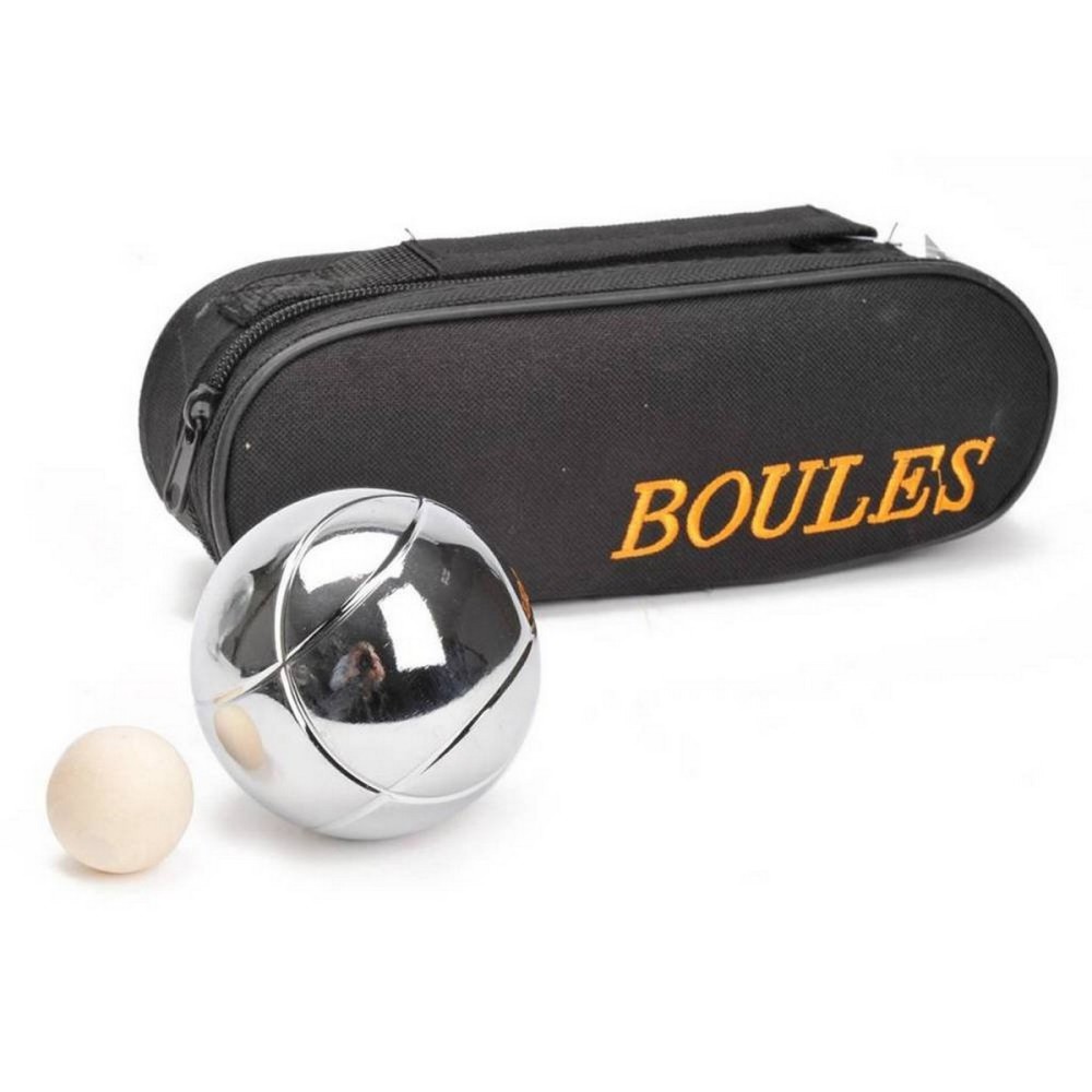 Jeu de pétanque Dimatel Sac de transport Métal 5 Pièces (8 x 23 x 6,5 cm)