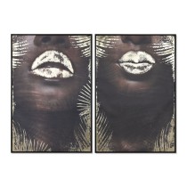 Canvas Home ESPRIT polystyrene Canvas 83 x 4 x 123 cm