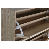 Shoe Rack Home ESPRIT Natural Tropical 76 x 29 x 100 cm