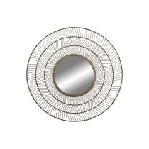 Wall mirror Home ESPRIT Natural Tropical 110 x 2,5 x 110 cm