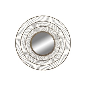 Wall mirror Home ESPRIT Natural Tropical 110 x 2,5 x 110 cm