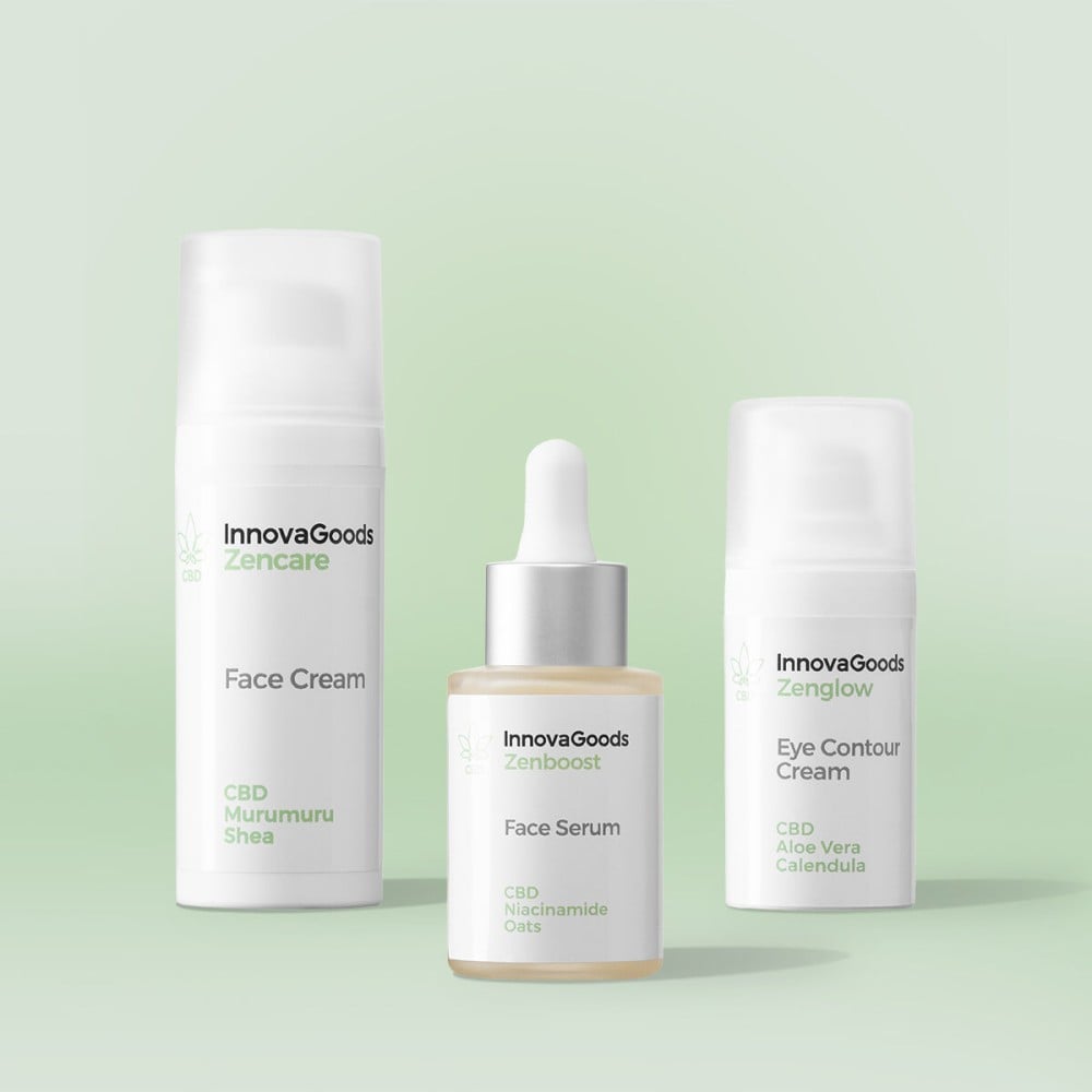 Pack Feuchtigkeitspflege Gesicht CBD InnovaGoods