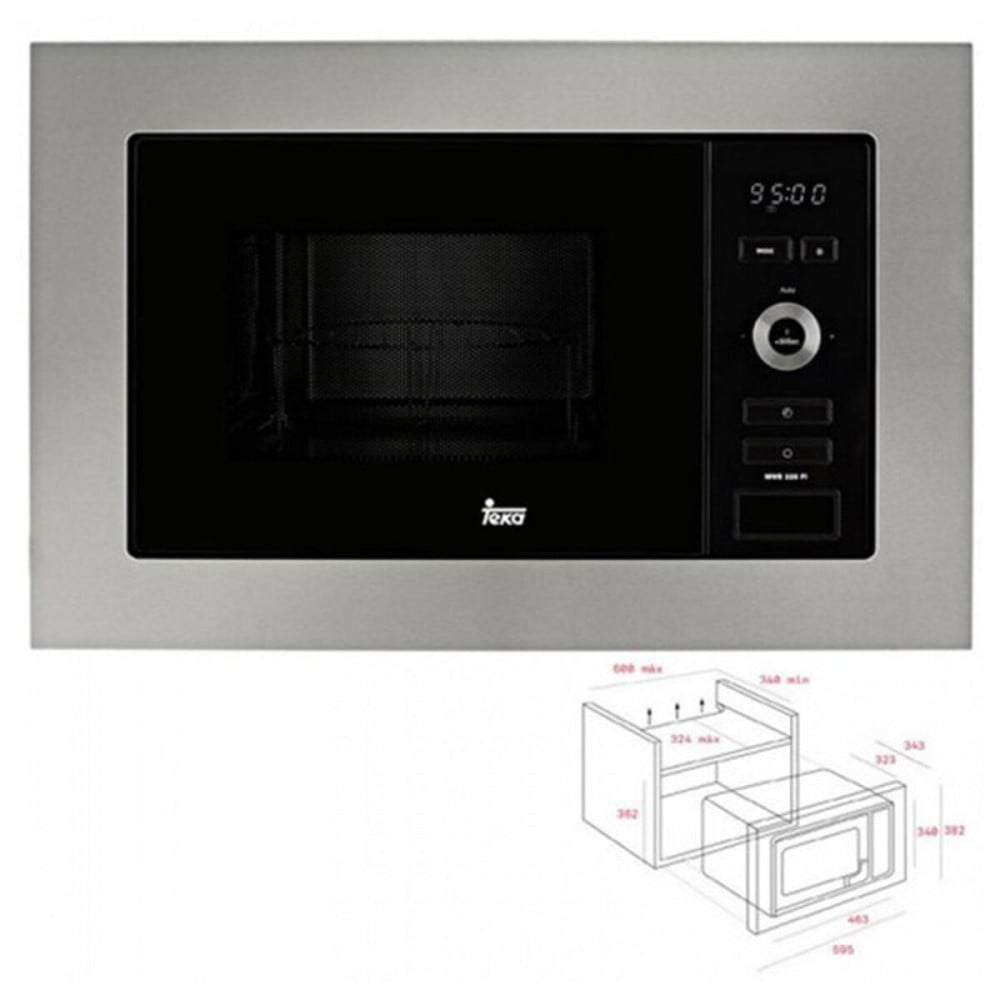 Grill Teka MWE225FI 20L 20 L 800W Stahl 800 W 20 L