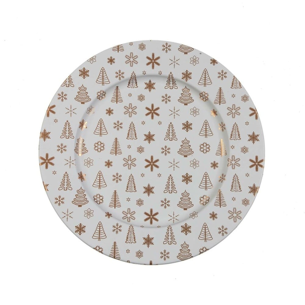 Dessous d'Assiette Versa Métal 33 x 1,5 x 33 cm Noël